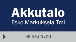 Akkutalo Esko Markuksela Tmi logo